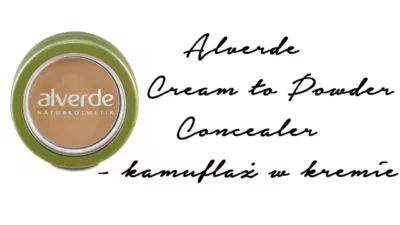 Alverde Cream to Powder Concealer – kamuflaż w kremie